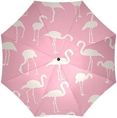 Christmas/New Year Gift Beautiful Flamingo Pattern Foldable Sun/Rain Umbrella Sunshade Parasol