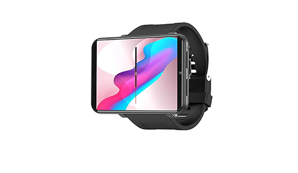 DM100 4G Smart Watch Sports WiFi GPS BT Smartwatch 2.86 Inch Touch Screen  Android 7.1 1GB/16GB Music Player Phone Call 5MP Camera IP67 Waterproof  Support Nano SIM Card Heart Rate Pedometer-HomGeal :