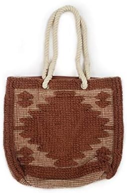 Large Boho Handbag for Women, Work Tote Satchel (sienna)