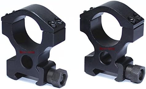 TAC Vector Optics Tactical 25.4mm One Inch Tactical High Scope Weaver Mount Ring Black