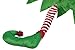 Juvale Elf Christmas Apron with Hanging Legs, Holiday Novelty Gift (35 x 23 In)