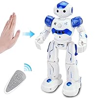 Rainbrace Smart Robot Toys Remote Control Robot,RC Robot for Kids,Robotic for Boy Toys 4 5 7 8 9 Years Old Boys Girls Kids Birthday Present(Blue)