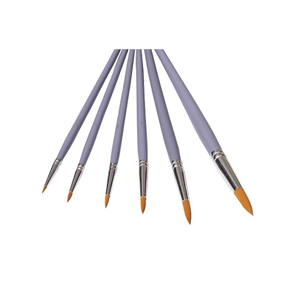 6 Toray KÃ¼nstlerpinsel Spitzpinsel spitz Pinsel Set Toraypinsel Acrylpinsel Aquarellpinsel