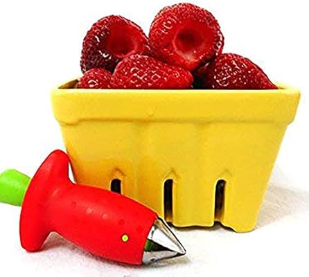 Juego de 2 cestas de cerámica para productos de bayas y fresas: Amazon.es: Hogar