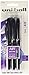 uni-ball AIR Rollerball Pens, Fine Point (0.7mm), Black, 3 Count