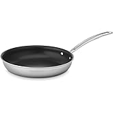 Cuisinart MultiClad Pro 10" Open Skillet, Inch, Non Stick Stainless Steel