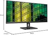 AOC U34E2M 34 inch QHD Monitor 100Hz VA 4ms Low Blue Light Adaptive Sync view 8