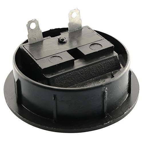Magic&shell 5 PCS Audiopipe Round Pressfit Terminal Wire Cup Connector Speaker Box Subwoofer 2 Round Power Terminal Plates - Thumbnail 4