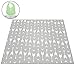 51”Splat Mat for Under High Chair, Waterproof Anti-Slip Floor Mat Washable Baby Food Splash Spill Mess Feeding Mat, Portable Picnic Play Mat and Leak Proof Table Cloth