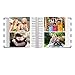 Pioneer Photo Albums Golden Memories Black and White Striped 200 pkt 4x6 Photo Album, Pocket, Gold
