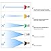 ZALALOVA Pressure Washer Wand Extension, 6Pcs Stainless Steel Extension Wand 1Pc 30¡ãDegrees Curved Rod Extension 8.1ft Replacement Lance 1/4