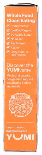 YUMI, BARS TODDLER BLUEBERRY PURPLE CARROT ORGANIC, 3.7 OUNCE