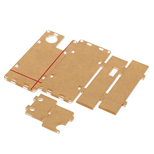 image for Walmeck 4-Digit DIY LED Electronic Clock Kit Microcontroller 0.8inch D