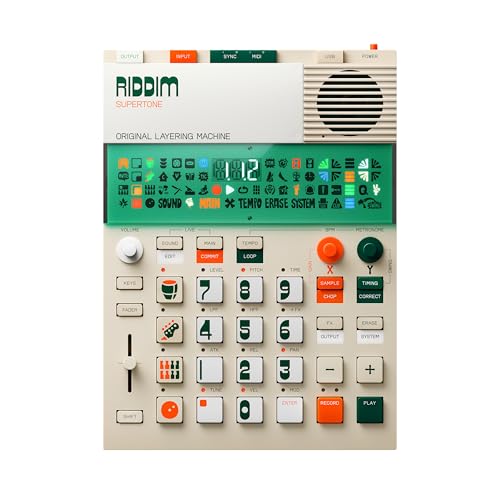teenage engineering EP–40 riddim reggae sampler and sequencer with synced loops, 400+ handcrafted sounds and synth engine