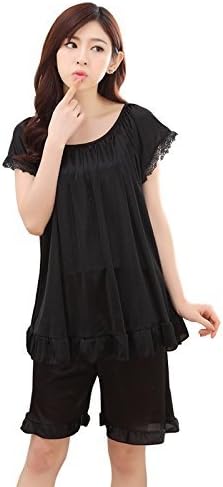 確認する 王位 作家 パジャマ レディース 黒 Schalwitzfreelanceco Com