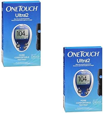 One Touch Ultra 2 Blood Glucose Monitoring System (2 Pack)