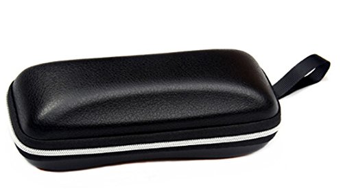 image for Heyuni. Square cortex Eyeglass Case, Protective Clamshell Holder for G