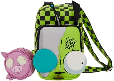 Amazon.com | Concept One Invader Zim Mini Backpack, GIR and Pig
