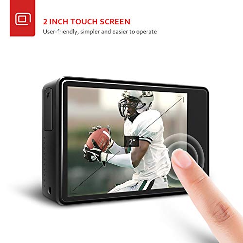 2 Victure+Waterproof+Underwater+Rechargeable+Accessories