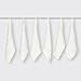 CNMB Baby Washcloths Organic Cotton- Natural Reusable Baby Wipes - Soft Newborn Baby Face Towel and Wash Cloth for Sensitive Skin,12x12 inches,6 Packs