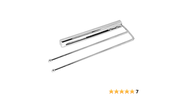 SO-TECH Toallero Cromado 2 Brazos 325 mm : Amazon.es ...