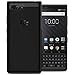 CoverON [ClearGuard Series] For Blackberry KEY2 Case, Slim Fit Phone Cover with Clear Hard Back and TPU Bumpers for Blackberry KEY2 - Clear with Black Rim