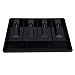 Cash Tray, Cash Register Money Drawer Insert Tray Replacement 4 Bills 3 Coins Money Storage Box Used for Store Bank Supermarket Home(Black)