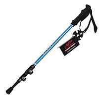 HOBULL 2PCS Trekking Poles Adjustable Retractable Anti-Shock Durable Aluminum Hiking Sticks for Outdoor Walking Trekking Climbing