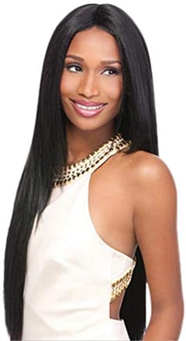 Women Long Brazilian Black Straight Natural Wig Hair Cosplay Full Wigs Costume