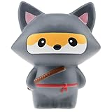Kawaii Squishies Jumbo Slow Rising Scented Cute Animal Ninja Fox Stress Relief Toy Kid Toy Hand Toy Decorative Props