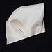 Royal Silk Fine White Silk Twill Pocket Square 100% Silk - Full-Sized 17