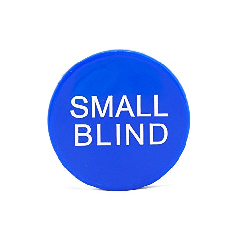 SmartDealsPro 4pcs Small Blind, Big Blind, Dealer and All in Poker Buttons