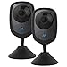 Momentum HD Wireless Indoor Home Security Camera with 2-Way Audio, Night Vision, Pet Monitor for iOS & Android (2 Pack) (Renewed)