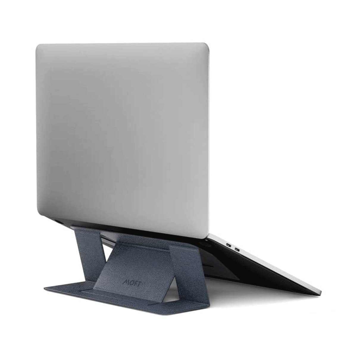 MOFT Laptop Stand, Foldable Laptop Stand, Notebook Stand With 2 Adjustable Angles, Improve Posture, Compatible With MacBook Air, MacBook Pro 11 - 16 Inches, Self-Adhesive, Earthy Beige