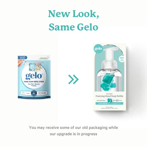 Gelo Foaming Hand Soap Refill Pods EcoFriendly 40oz Refill