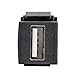 Tripp Lite USB 2.0 Keystone/Panel Mount Coupler (F/F), All-in-One, Black (U060-000-KP-BK)