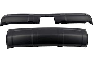 HIGH FLYING 2016-2024 for Toyota 4Runner Lower Valance Panel Bumper Molding Replacement ABS Matte Black, Front&Rear 2PCS (NOT