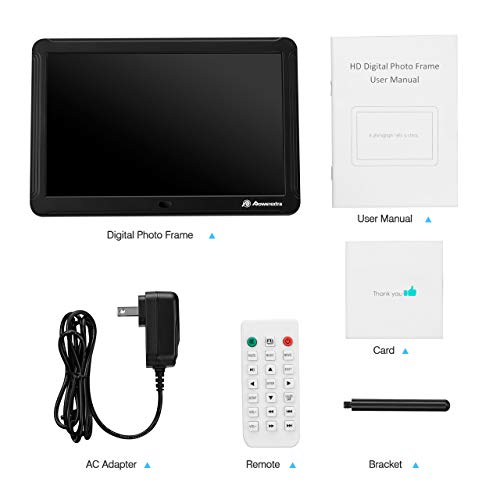 Powerextra 8 inch Digital Photo Frame HD Digital Picture Frame 1280 x