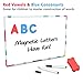 JONYJ Foam Magnetic Letters, Magnetic Alphabet Letters Board with Storage Box, 208 Pcs ABC Uppercase Lowercase Alphabet Magnets for Kids Spelling and Learning - Classroom & Home Education
