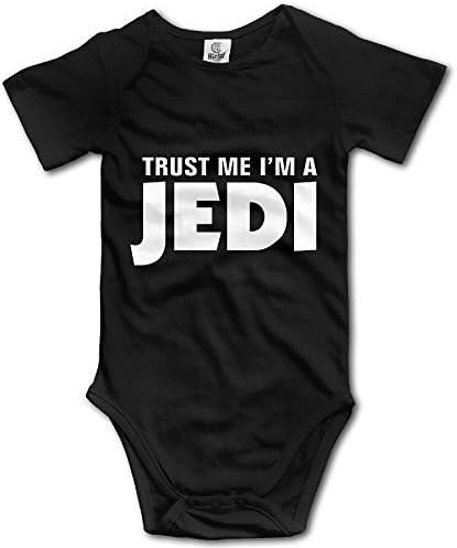 Trust Me I'm A Jedi Short Sleeve Baby Bodysuits