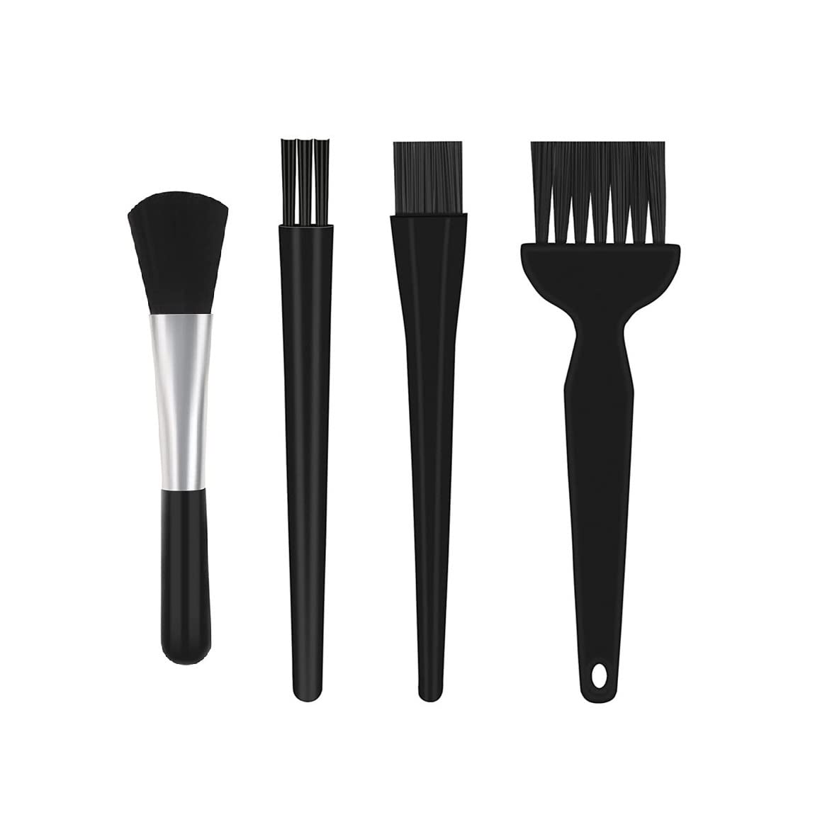 KOMUNJ 4 Pieces Antistatic Brush Cleaning Brush PC Cleaning Kit for Cleaning PC, Keyboard, Conductive Floor, Circuit Board, Motherboards