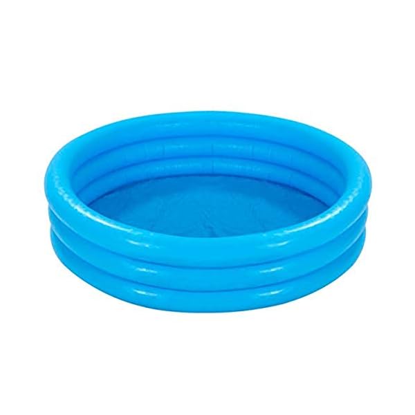 Intex 59416NP Crystal Blue Three Ring Inflatable Paddling Pool 1.14m x 25cm