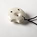 6 Hole Tai Chi Pendant Ocarina– Ceramic - White Crackle Finish– Soprano G – Focalink -Perfect Travel Companion - Easy to Play – Free Tutorial & Songbook Included