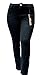 1826 Stretchy BLACK denim jeans HIGH WAIST WOMENS PLUS SIZE pants SKINNY LEG PL-880