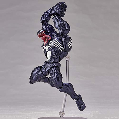 Purple GO2 Marvel Spider-Man Venom Edward Brock Revoltech PVC Action Figure Model Toys Gift