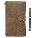 Leather Bound Refillable Journal W/Premium Pen: Antique Handmade Vintage Leather Bound Notebook & Planner, Notepad With Blank Pages, Travel Diary For Notes, Drawing And Sketching, For Men & Women