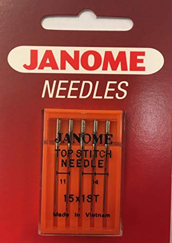 JANOME TOP Stitch Needle Size 11/14