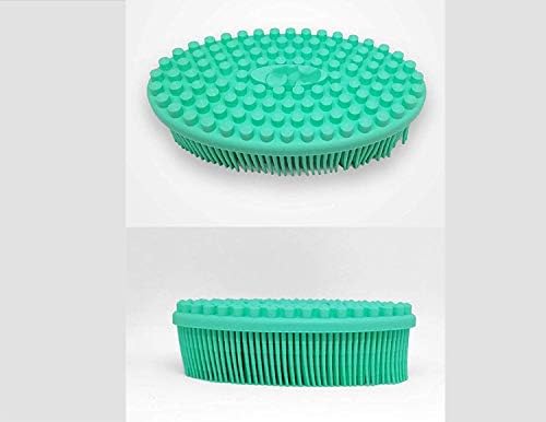 Xelparucoutdoor Bath & Shower Loofah Brush, 2 in 1 Face & Body Gentle Scrub Skin Exfoliation, Massage Nubs Improve Cellulite