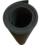 EVA Foam Cosplay | 6mm (¼ inch) Thick | Black 35 x 59 inch Sheet | Ultra High Density 85 kg/m³ | by The Foamory