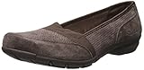 Skechers Women's Career-Perfed Flat, Chocolate, 8.5 M US